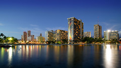 City water colorful Life