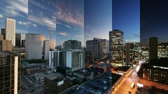 cityscape City building Toronto collage Canada sky