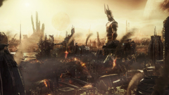 Cityscape destroyed Galactus