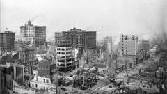 Cityscapes architecture buildings grayscale