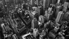 Cityscapes architecture buildings grayscale