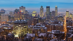 Cityscapes architecture buildings Montreal
