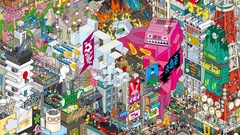 Cityscapes architecture buildings pixel