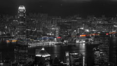 Cityscapes architecture hands buildings