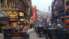 Cityscapes architecture London crowd