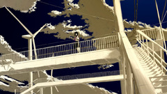 Cityscapes architecture schoolgirls serial