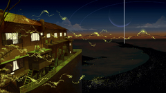 Cityscapes artwork Anime City