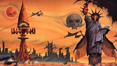 Cityscapes artwork fantasy art