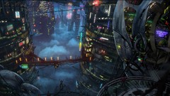 Cityscapes artwork futuristic