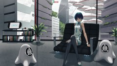 Cityscapes blue eyes blue