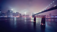 Cityscapes Bridges buildings brooklyn