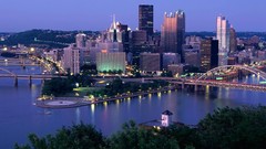 Cityscapes Bridges buildings City