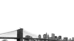 Cityscapes Bridges buildings grayscale