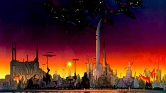 Cityscapes broken pollution artwork