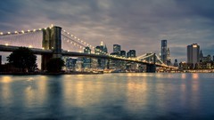 Cityscapes brooklyn bridge