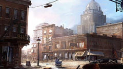 Cityscapes buildings Apocalypse