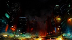 Cityscapes buildings artwork Philip