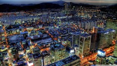 Cityscapes buildings City Lights