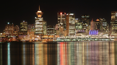 Cityscapes buildings City lights