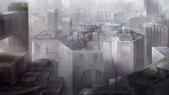 Cityscapes buildings concept art