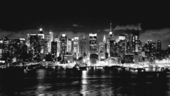 Cityscapes buildings grayscale