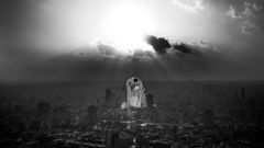 Cityscapes buildings grayscale skyscapes