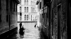 Cityscapes buildings grayscale venice