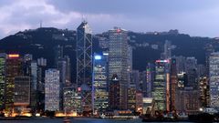 Cityscapes buildings Hong Kong