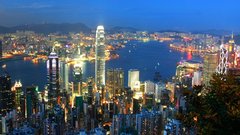 Cityscapes buildings Hong Kong