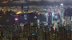 Cityscapes buildings Hong Kong