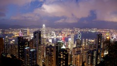 Cityscapes buildings Hong Kong
