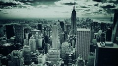 Cityscapes buildings new york