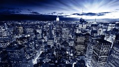 Cityscapes buildings New York