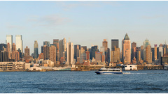 Cityscapes buildings panorama