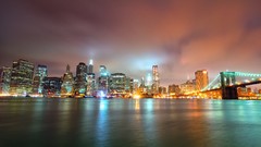 Cityscapes buildings reflections