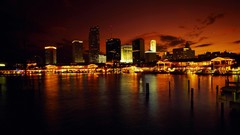 Cityscapes buildings reflections