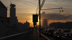 Cityscapes cars buildings roads