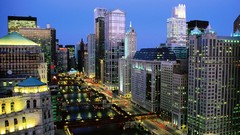 Cityscapes Chicago urban rivers