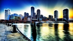 Cityscapes Fractalius buildings