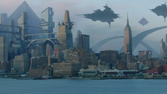 Cityscapes futuristic