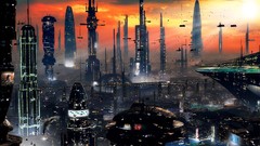 Cityscapes futuristic