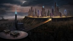 Cityscapes futuristic