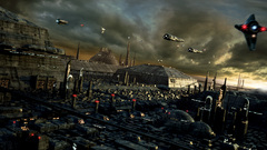 Cityscapes futuristic architecture buildings