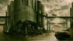 Cityscapes futuristic artwork