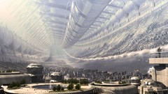 Cityscapes futuristic mass effect