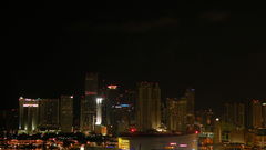 Cityscapes high Midnight light