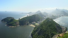 Cityscapes hills Brazil Rio
