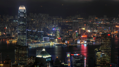 Cityscapes hongkong City night