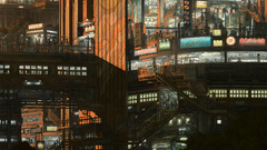 Cityscapes imperial boy artwork