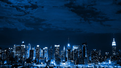 Cityscapes lights urban